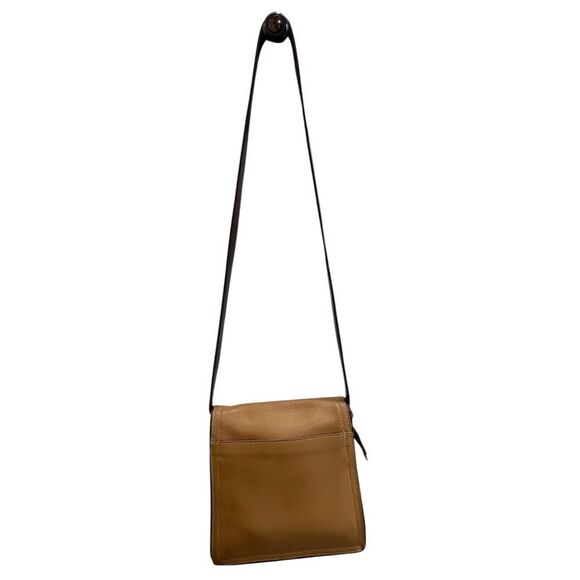 Vintage Coach Monterey Crossbody Bag – Glove-Tanned Leather – British Tan - Picture 5 of 13